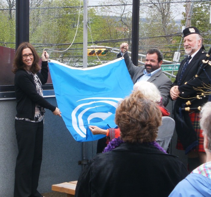 Flag Raising at Northwood